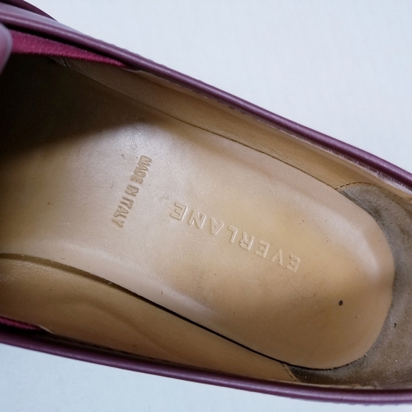 🌸 Everlane | Mahogany Leather Slip Ons - Picture 10 of 12